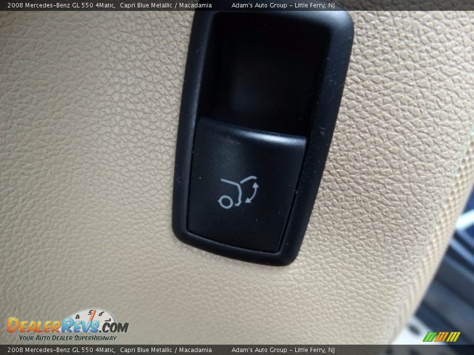 2008 Mercedes-Benz GL 550 4Matic Capri Blue Metallic / Macadamia Photo #19