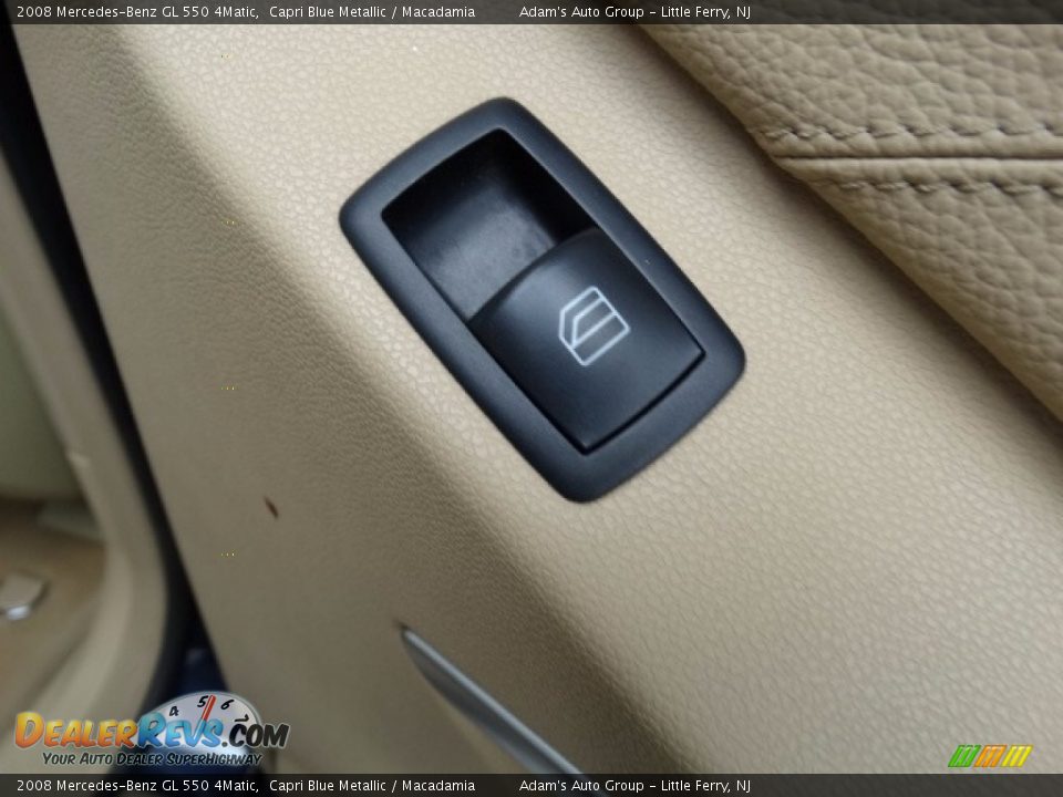 2008 Mercedes-Benz GL 550 4Matic Capri Blue Metallic / Macadamia Photo #23
