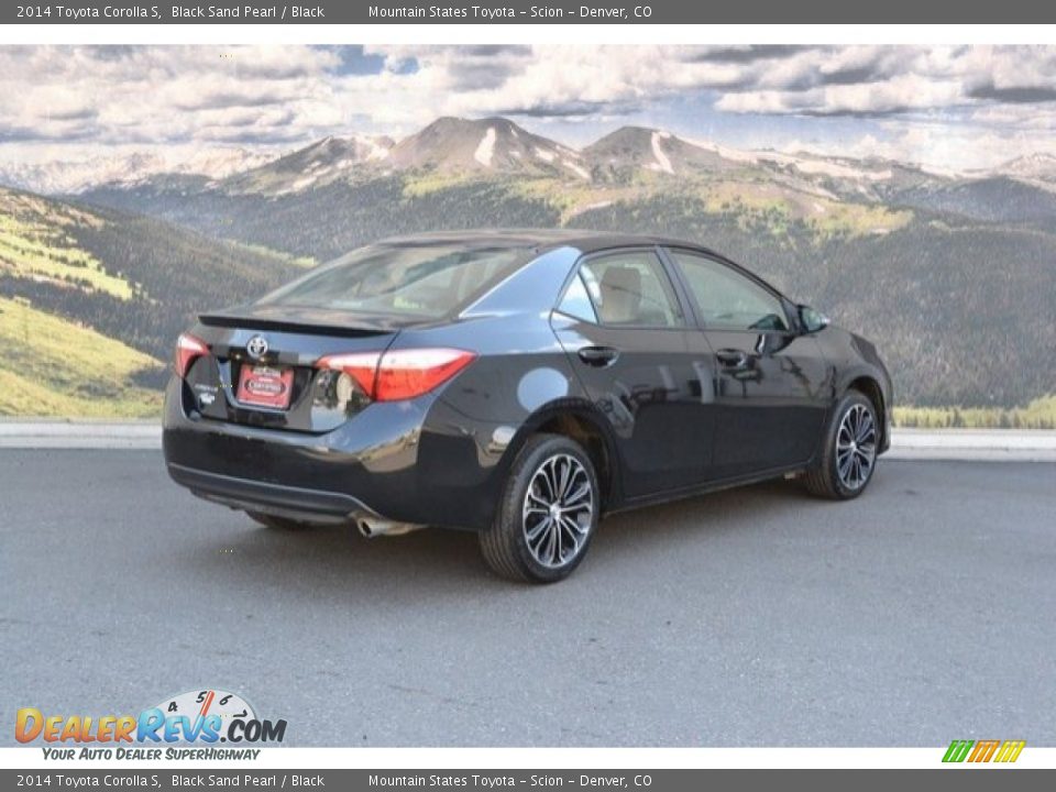 2014 Toyota Corolla S Black Sand Pearl / Black Photo #3