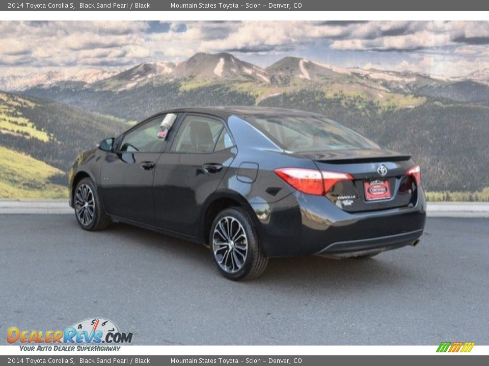 2014 Toyota Corolla S Black Sand Pearl / Black Photo #8