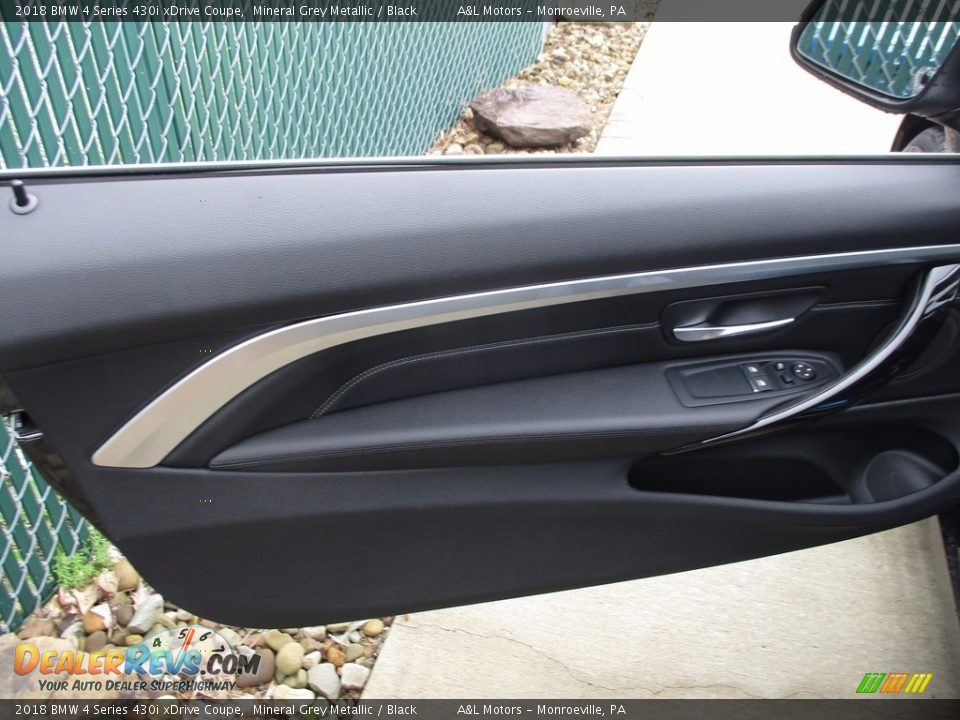 2018 BMW 4 Series 430i xDrive Coupe Mineral Grey Metallic / Black Photo #9