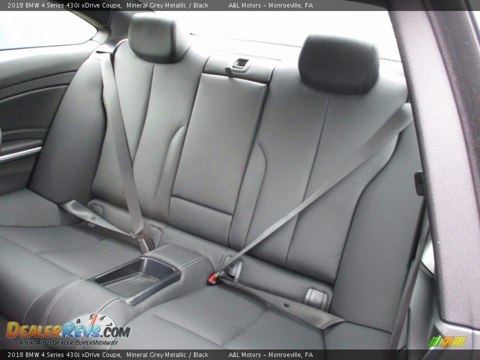 Rear Seat of 2018 BMW 4 Series 430i xDrive Coupe Photo #12