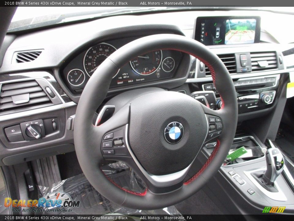 2018 BMW 4 Series 430i xDrive Coupe Steering Wheel Photo #13