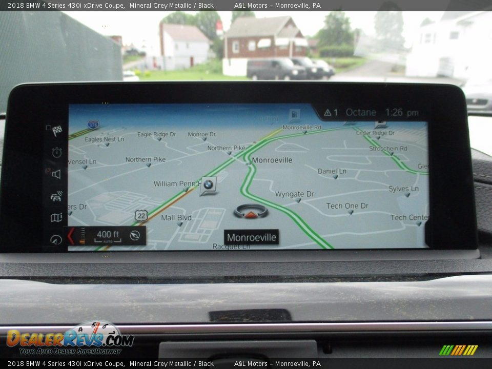 Navigation of 2018 BMW 4 Series 430i xDrive Coupe Photo #14