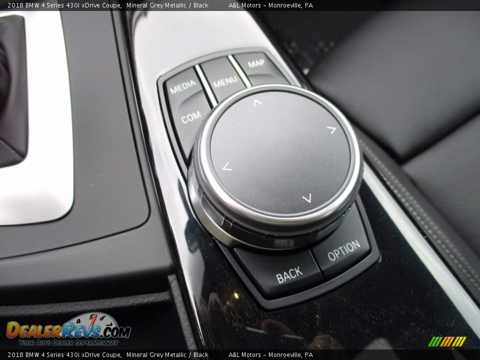 Controls of 2018 BMW 4 Series 430i xDrive Coupe Photo #17
