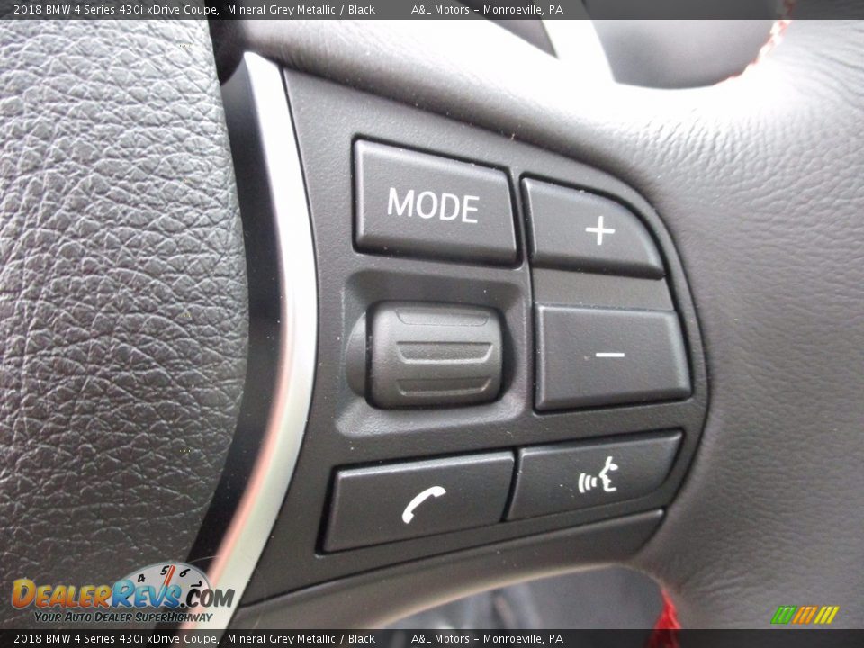 Controls of 2018 BMW 4 Series 430i xDrive Coupe Photo #18