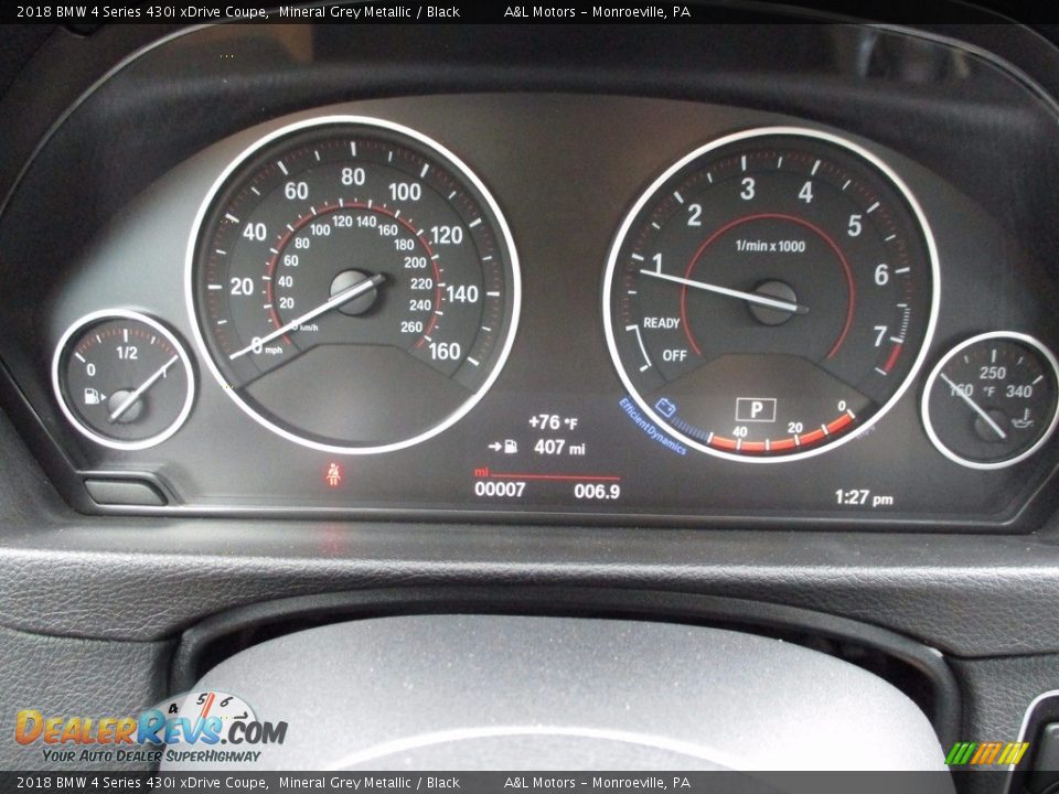 2018 BMW 4 Series 430i xDrive Coupe Gauges Photo #20