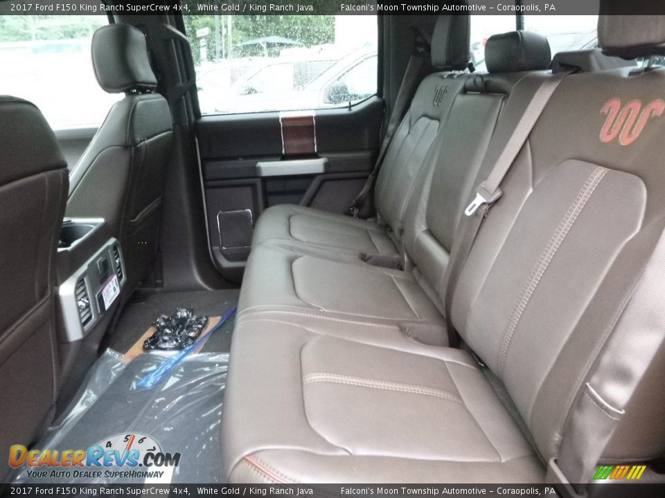 2017 Ford F150 King Ranch SuperCrew 4x4 White Gold / King Ranch Java Photo #8