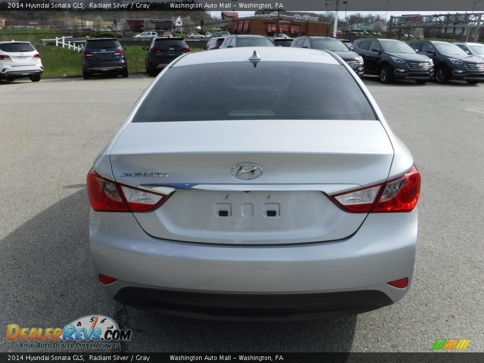 2014 Hyundai Sonata GLS Radiant Silver / Gray Photo #8