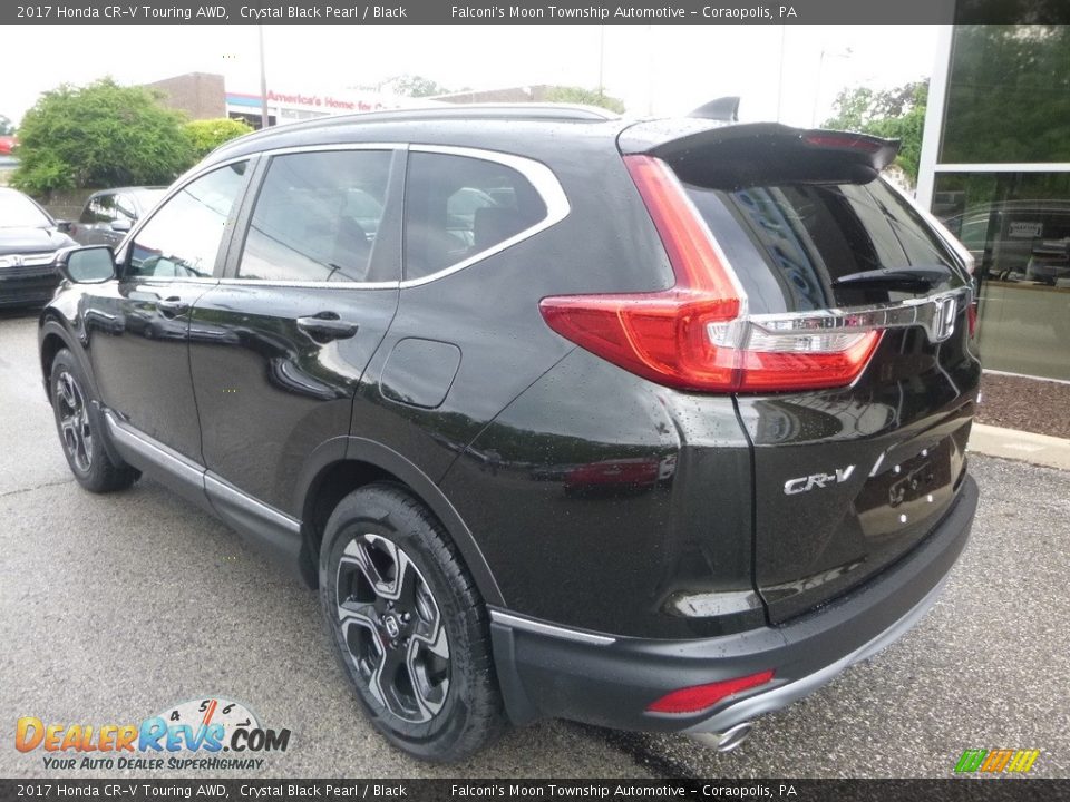 2017 Honda CR-V Touring AWD Crystal Black Pearl / Black Photo #2