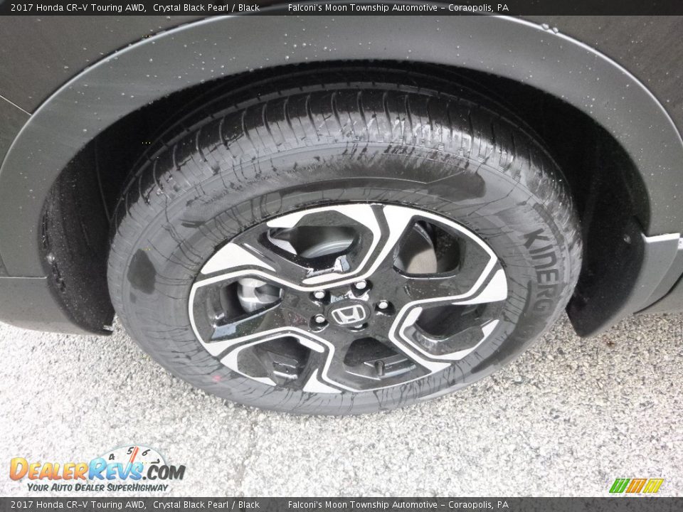 2017 Honda CR-V Touring AWD Crystal Black Pearl / Black Photo #7
