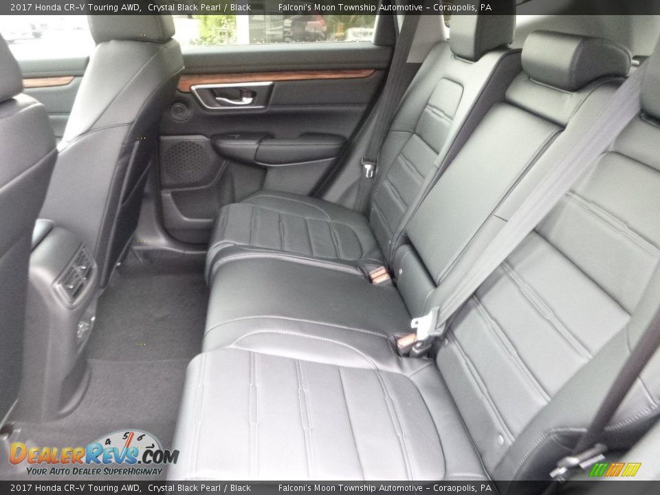 2017 Honda CR-V Touring AWD Crystal Black Pearl / Black Photo #9