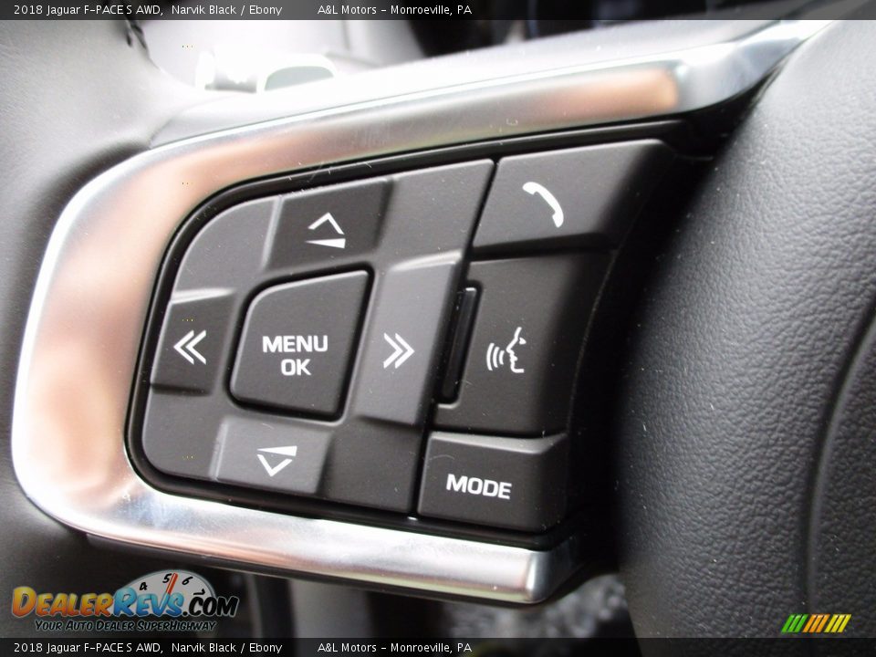 Controls of 2018 Jaguar F-PACE S AWD Photo #18