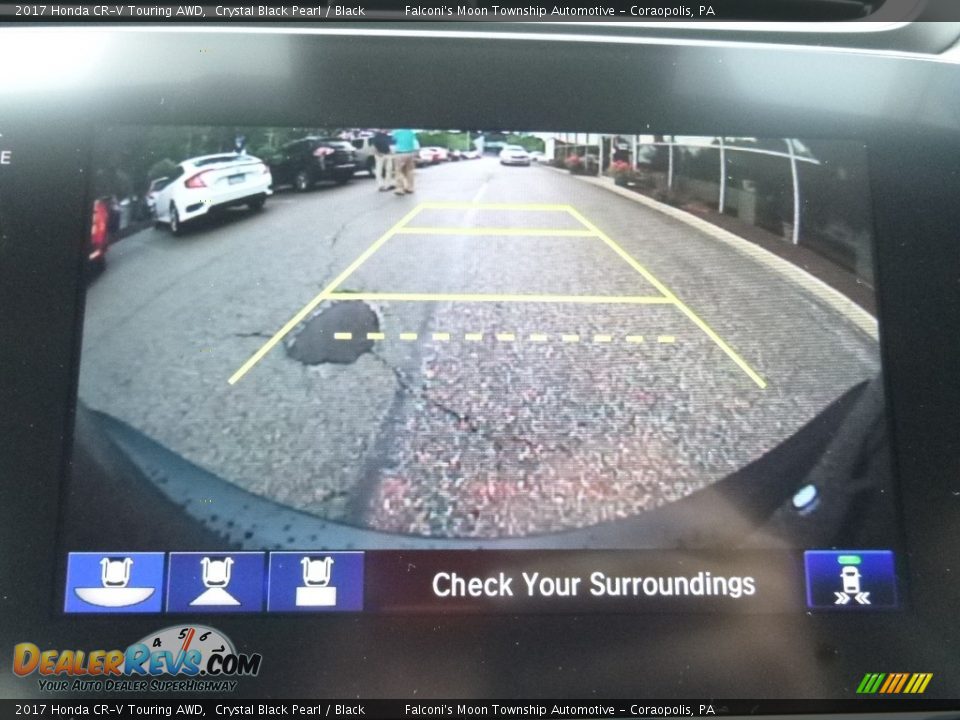 2017 Honda CR-V Touring AWD Crystal Black Pearl / Black Photo #15