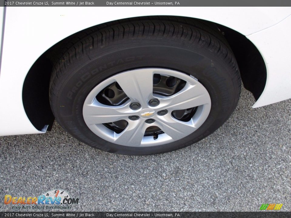 2017 Chevrolet Cruze LS Summit White / Jet Black Photo #3