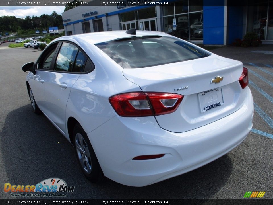 2017 Chevrolet Cruze LS Summit White / Jet Black Photo #4