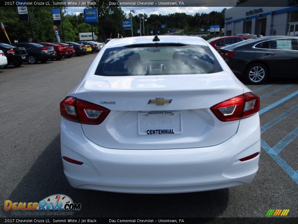 2017 Chevrolet Cruze LS Summit White / Jet Black Photo #5