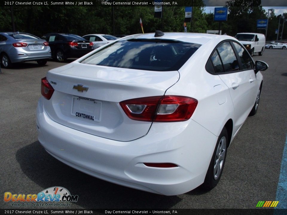 2017 Chevrolet Cruze LS Summit White / Jet Black Photo #6