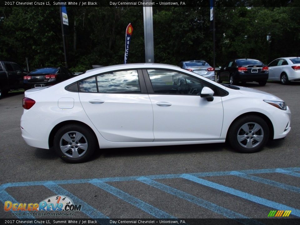 2017 Chevrolet Cruze LS Summit White / Jet Black Photo #7
