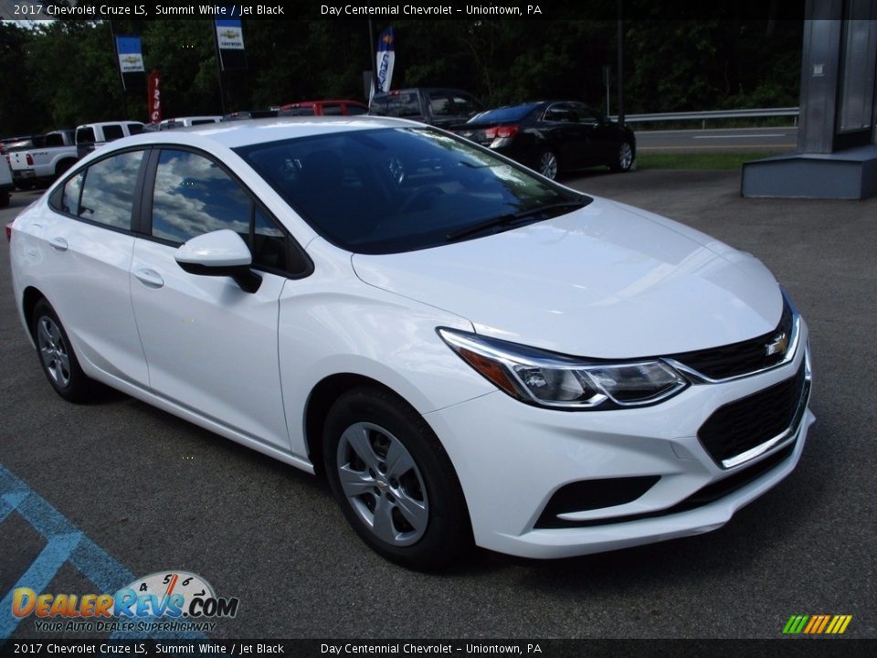 2017 Chevrolet Cruze LS Summit White / Jet Black Photo #8