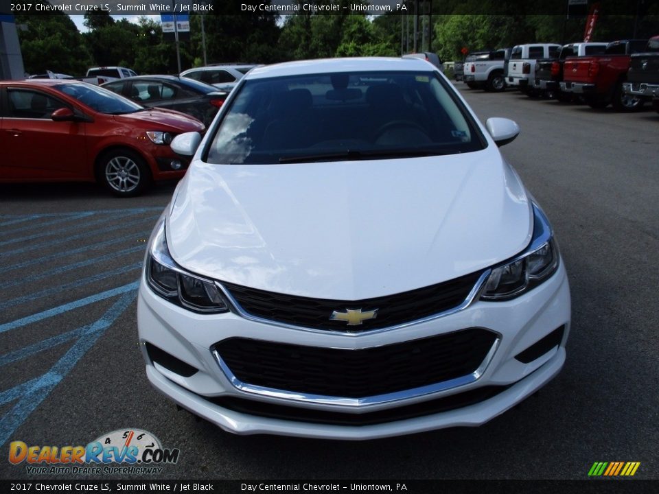 2017 Chevrolet Cruze LS Summit White / Jet Black Photo #9