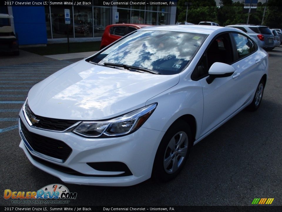 2017 Chevrolet Cruze LS Summit White / Jet Black Photo #10