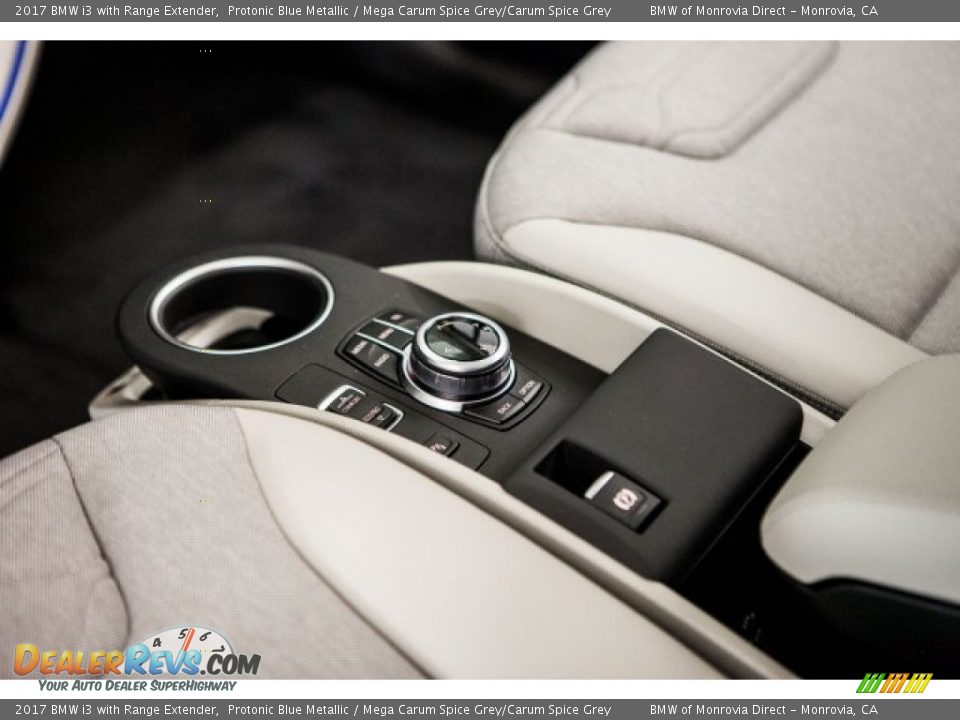 2017 BMW i3 with Range Extender Protonic Blue Metallic / Mega Carum Spice Grey/Carum Spice Grey Photo #7