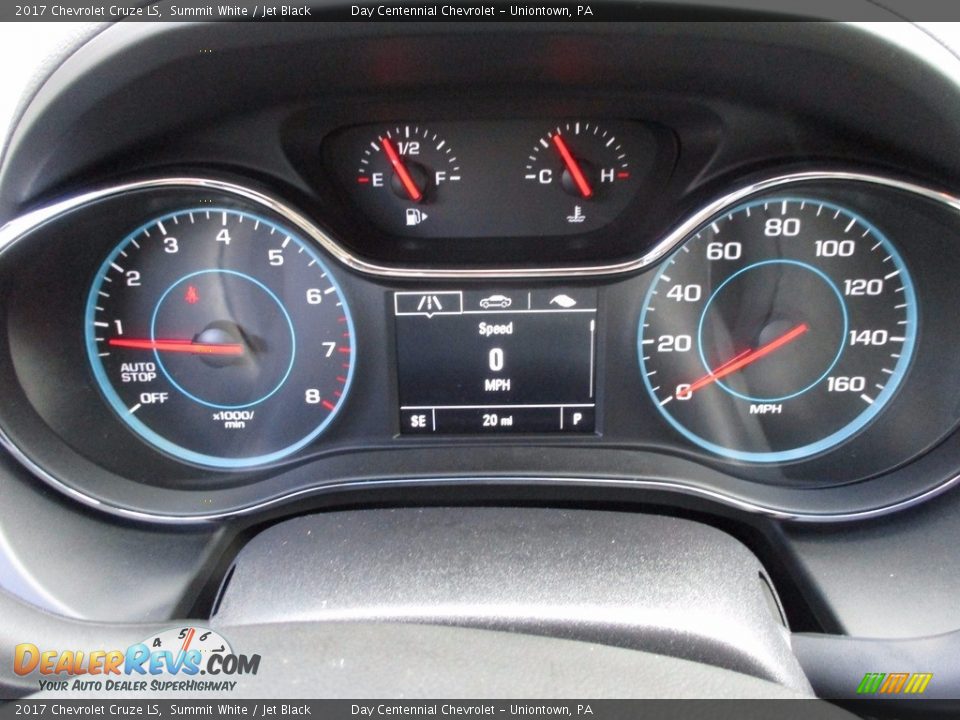 2017 Chevrolet Cruze LS Summit White / Jet Black Photo #20