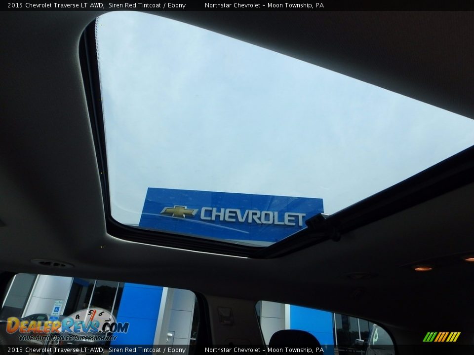 2015 Chevrolet Traverse LT AWD Siren Red Tintcoat / Ebony Photo #24