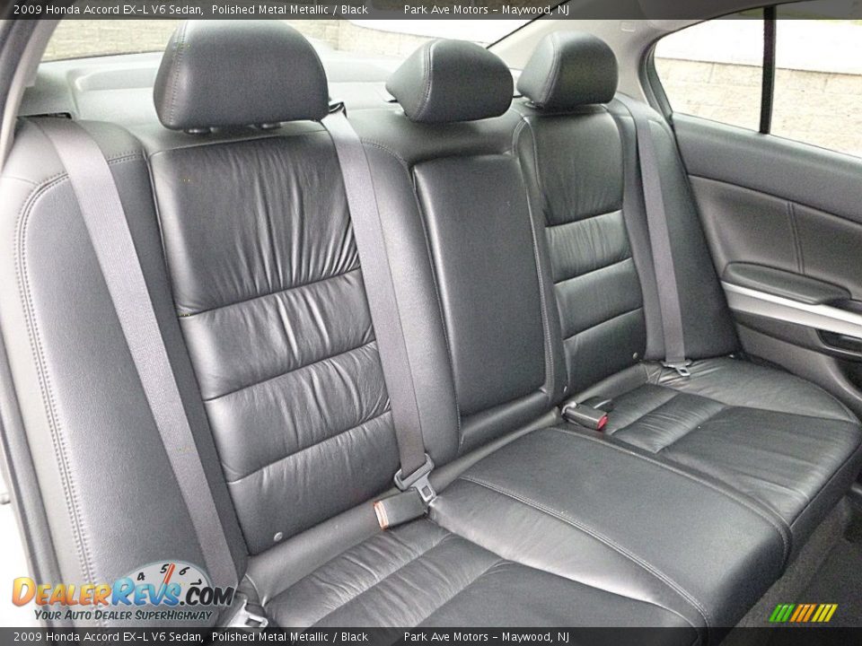 2009 Honda Accord EX-L V6 Sedan Polished Metal Metallic / Black Photo #20