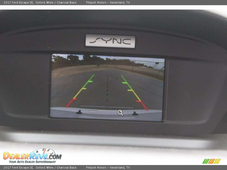 2017 Ford Escape SE Oxford White / Charcoal Black Photo #16