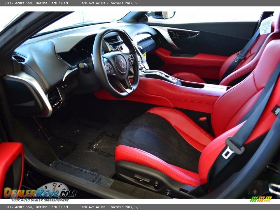 Red Interior - 2017 Acura NSX  Photo #9
