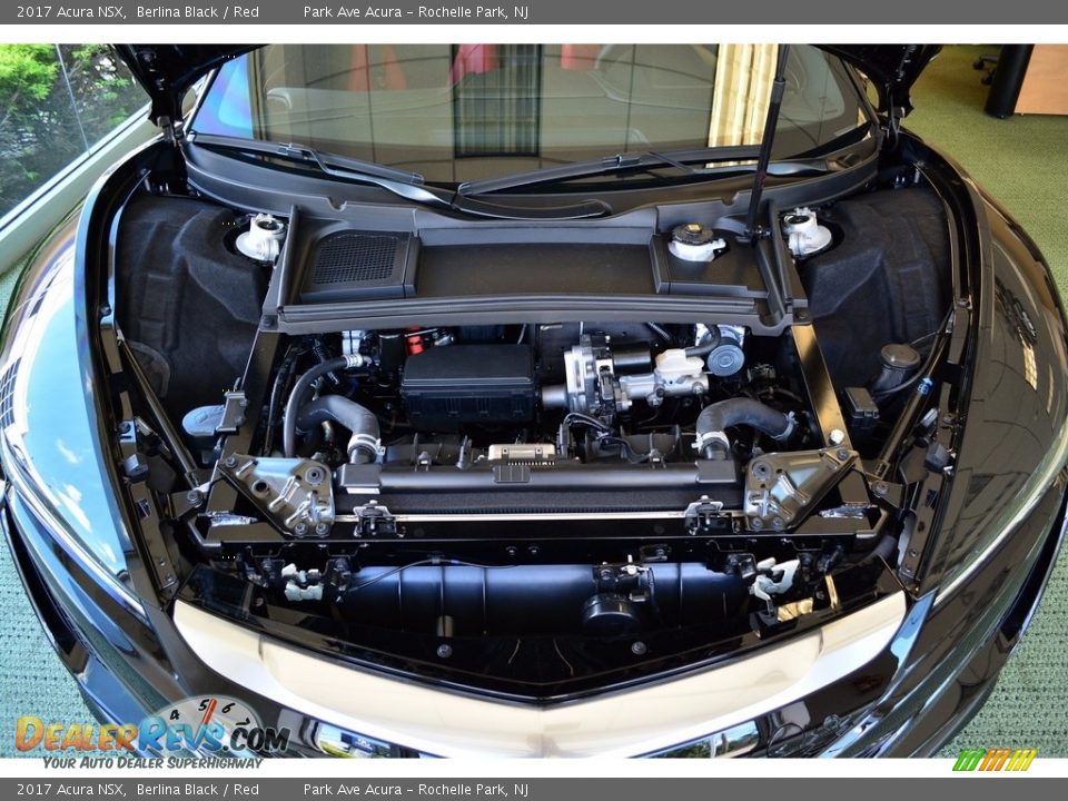 2017 Acura NSX  3.5 Liter Twin-Turbocharged DOHC 24-Valve VTC V6 Gasoline/Electric Hybrid Engine Photo #30