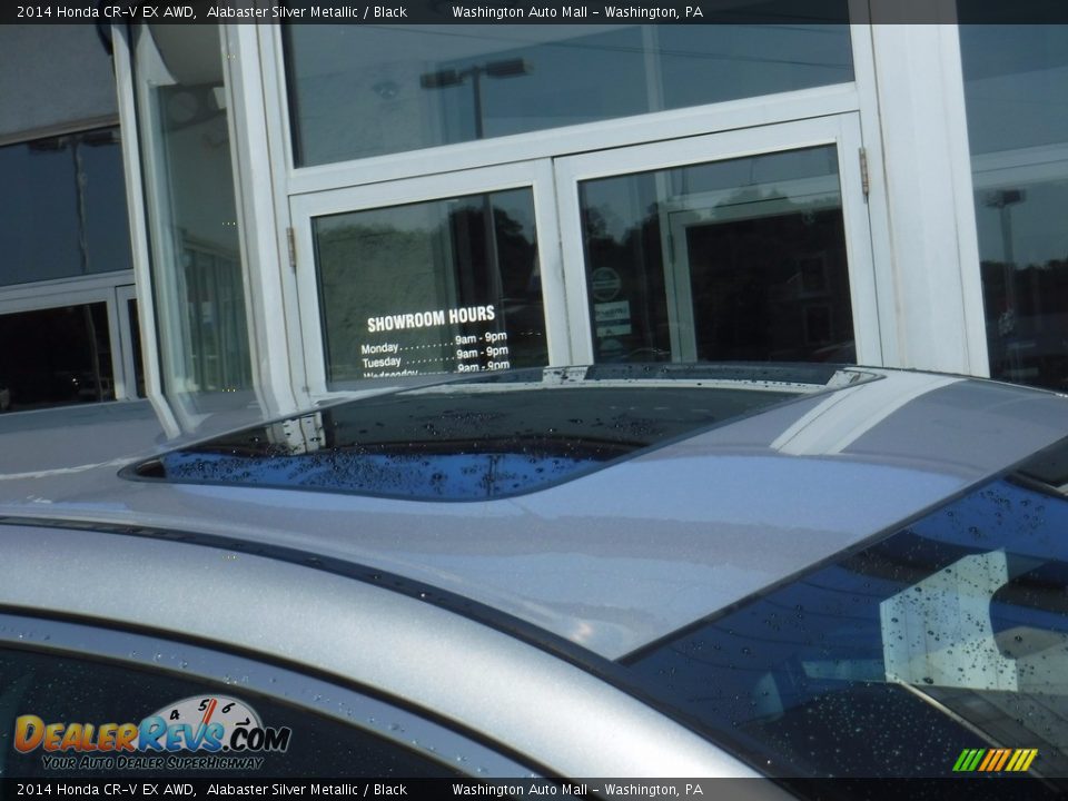 2014 Honda CR-V EX AWD Alabaster Silver Metallic / Black Photo #4