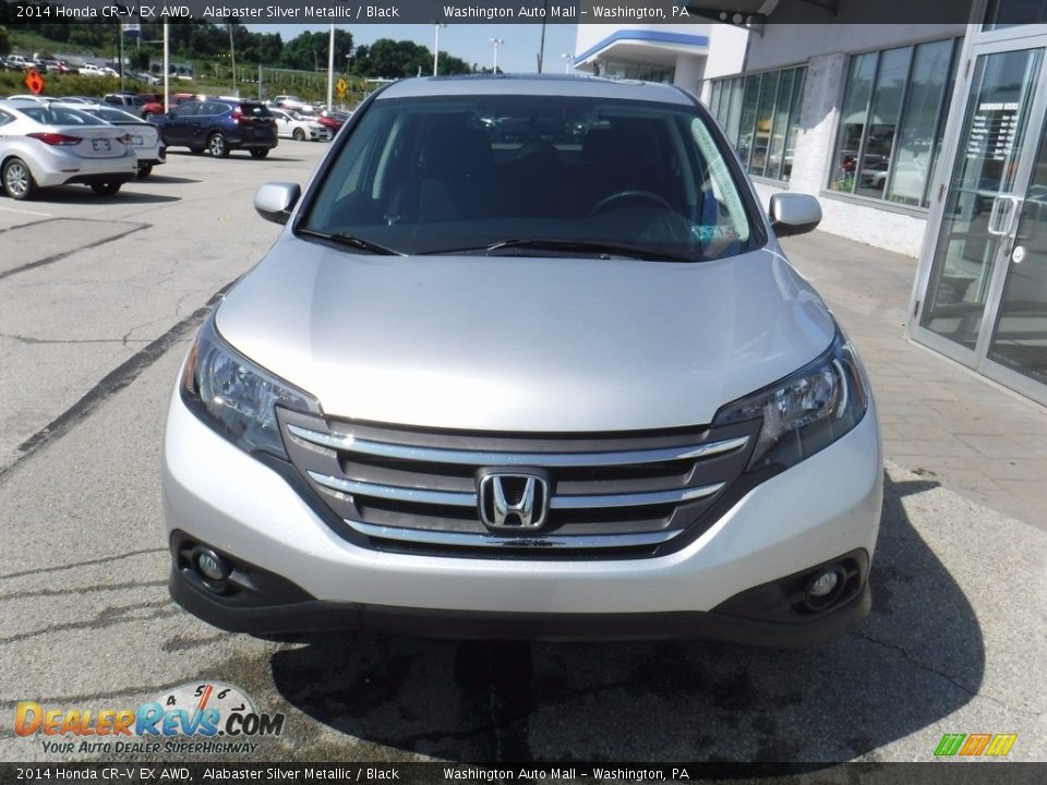 2014 Honda CR-V EX AWD Alabaster Silver Metallic / Black Photo #5