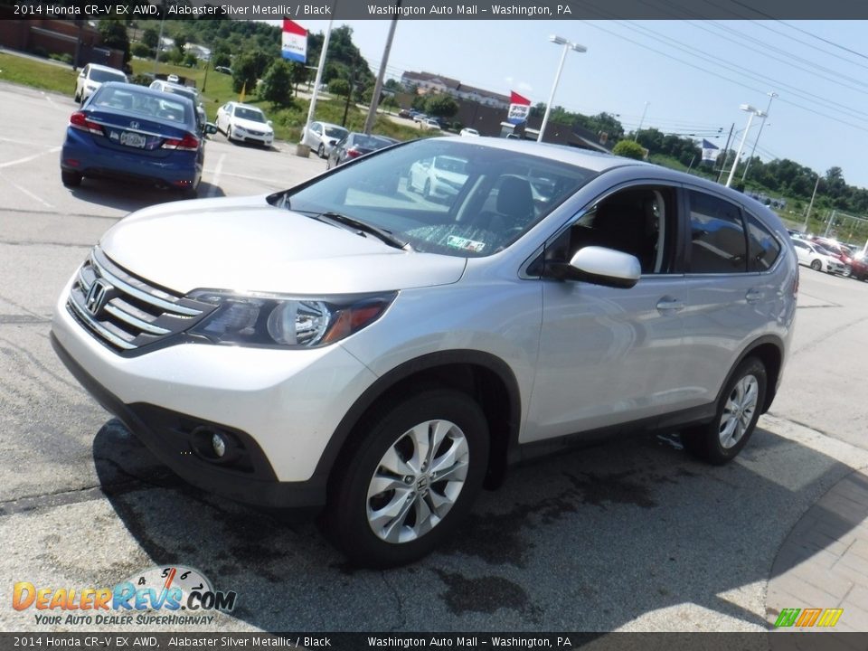 2014 Honda CR-V EX AWD Alabaster Silver Metallic / Black Photo #6