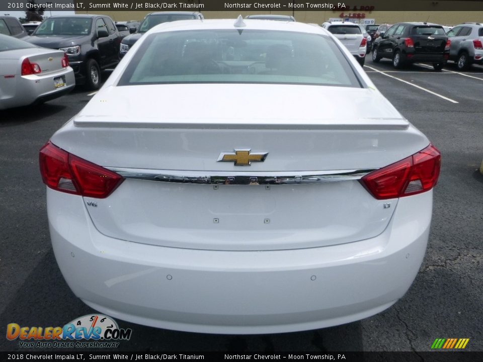 2018 Chevrolet Impala LT Summit White / Jet Black/Dark Titanium Photo #4