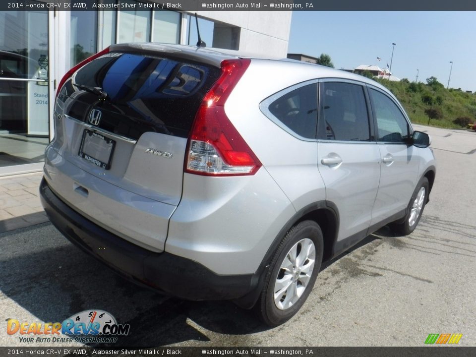 2014 Honda CR-V EX AWD Alabaster Silver Metallic / Black Photo #10