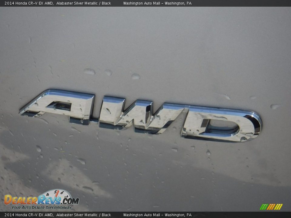 2014 Honda CR-V EX AWD Alabaster Silver Metallic / Black Photo #11