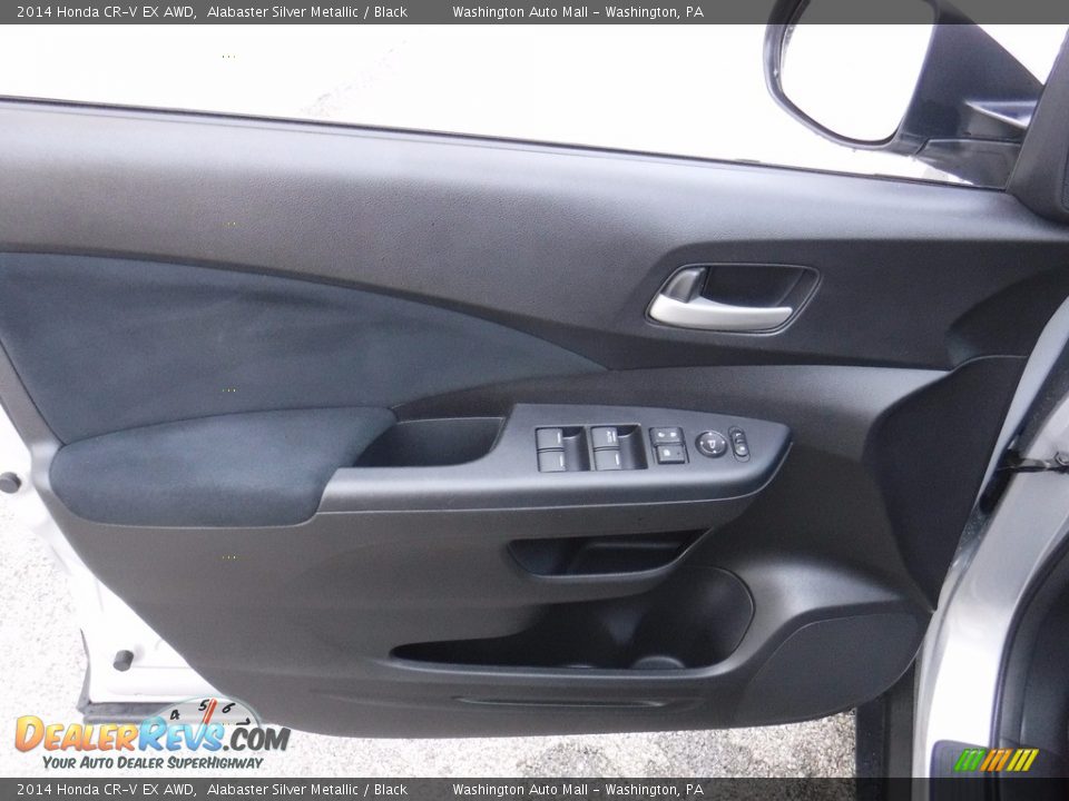 2014 Honda CR-V EX AWD Alabaster Silver Metallic / Black Photo #15