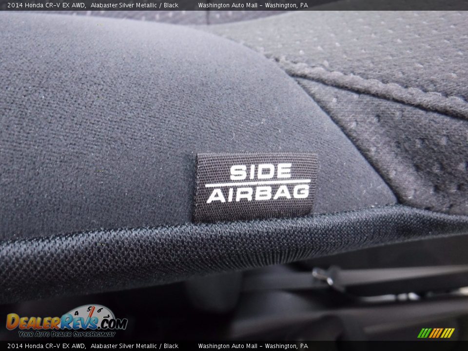 2014 Honda CR-V EX AWD Alabaster Silver Metallic / Black Photo #17