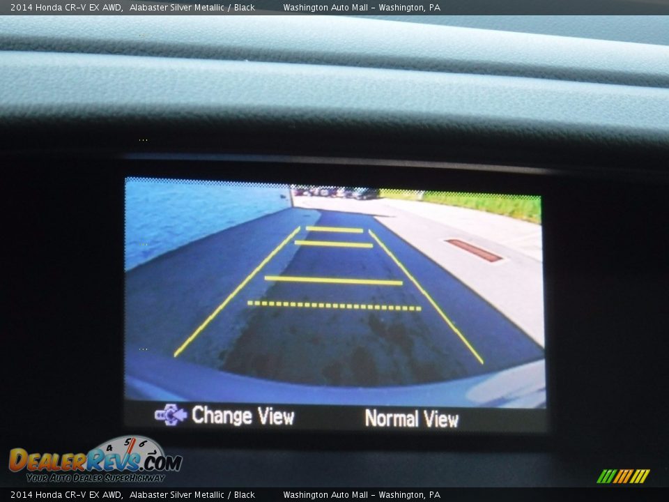2014 Honda CR-V EX AWD Alabaster Silver Metallic / Black Photo #19