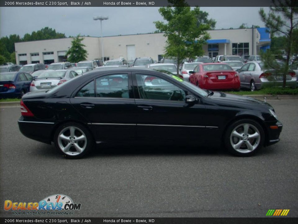 2006 Mercedes-Benz C 230 Sport Black / Ash Photo #2