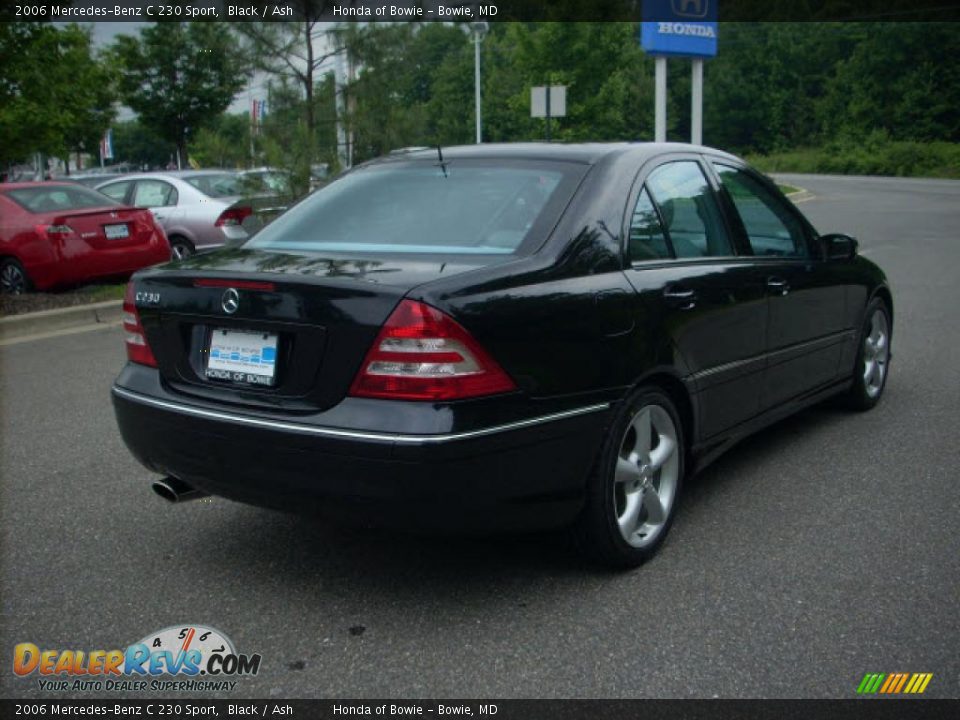 2006 Mercedes-Benz C 230 Sport Black / Ash Photo #3