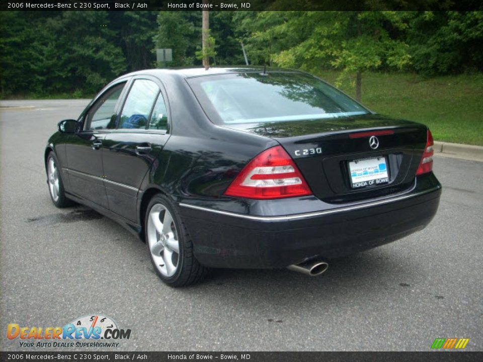 2006 Mercedes-Benz C 230 Sport Black / Ash Photo #5