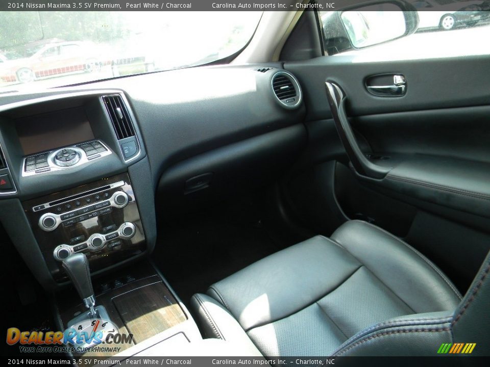 2014 Nissan Maxima 3.5 SV Premium Pearl White / Charcoal Photo #14