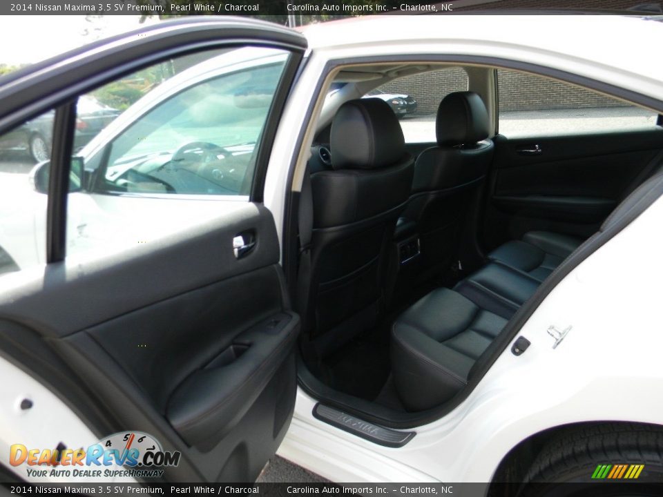 2014 Nissan Maxima 3.5 SV Premium Pearl White / Charcoal Photo #20
