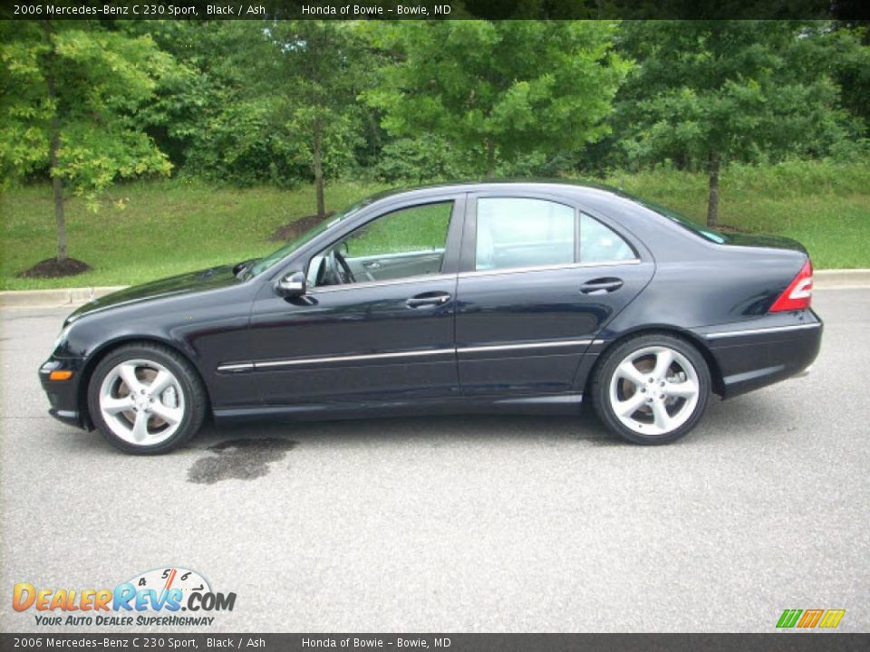 2006 Mercedes-Benz C 230 Sport Black / Ash Photo #6