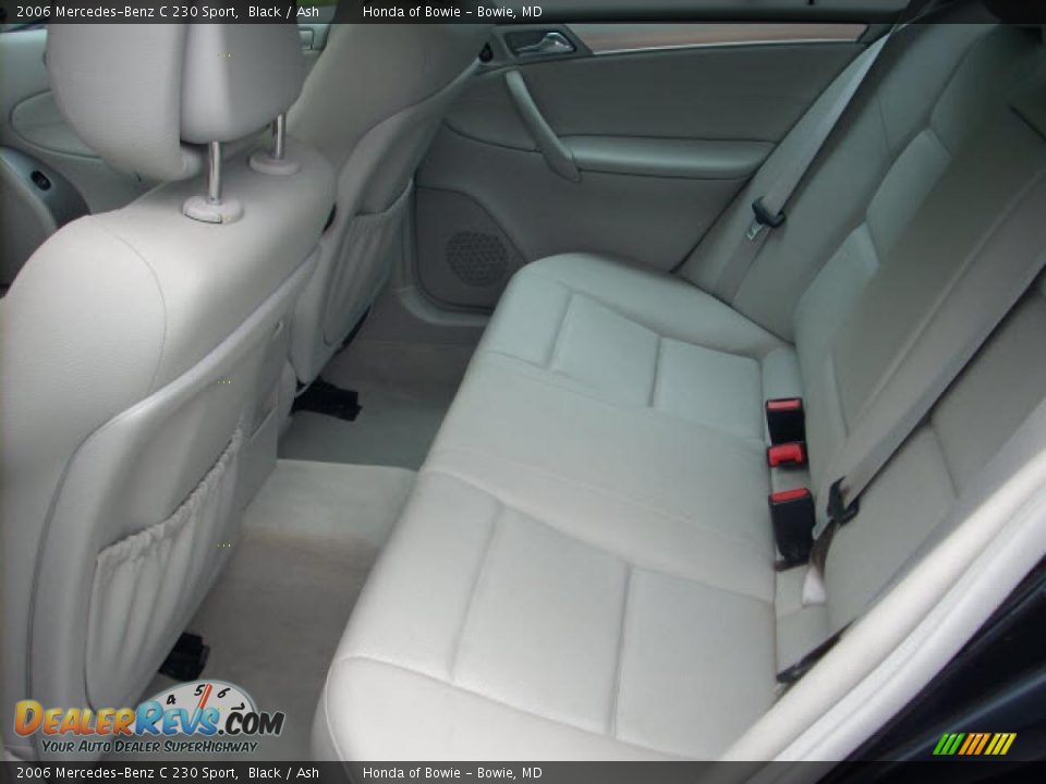 2006 Mercedes-Benz C 230 Sport Black / Ash Photo #13