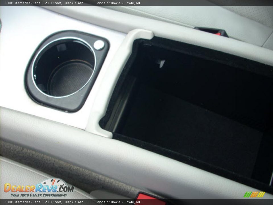 2006 Mercedes-Benz C 230 Sport Black / Ash Photo #16